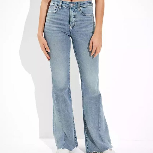 American Eagle Outfitters Denim - American Eagle AE Ne(x)t Level Festival Flare Jean